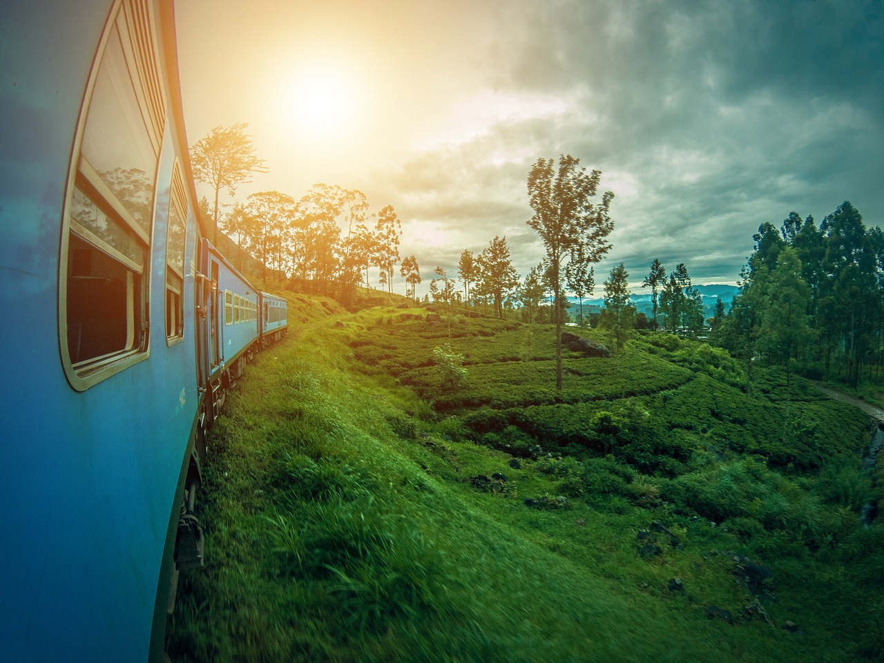 Viajar a Sri Lanka es seguro - Trenes en Sri Lanka